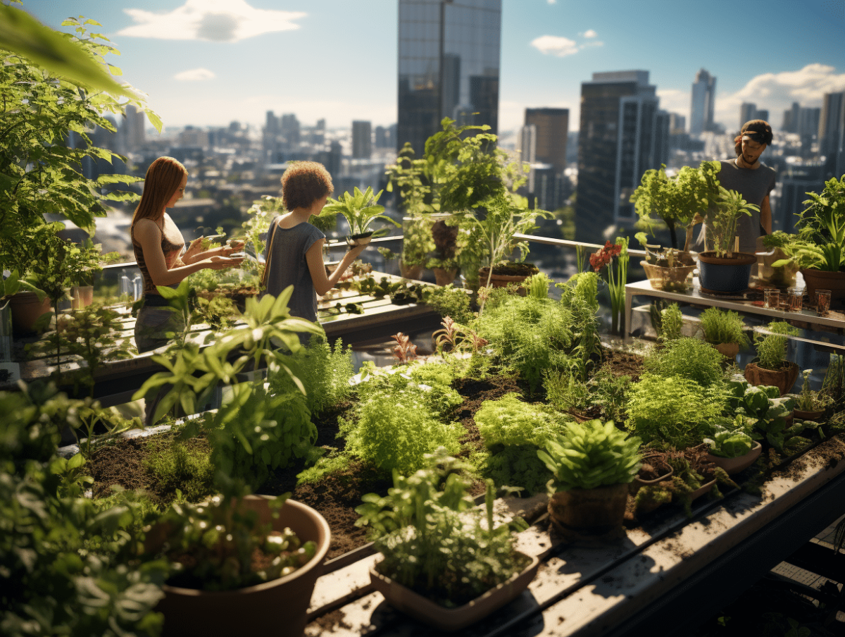 Jardinage urbain et agriculture domestique
