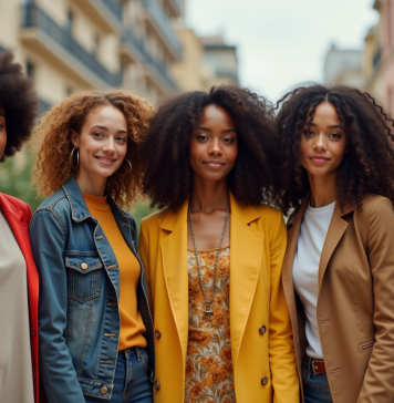 Vêtement de genre : révéler les codes et significations Groupe diversifié de personnes confiantes en milieu urbain